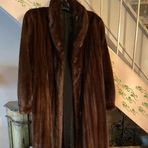 Full length mink coat